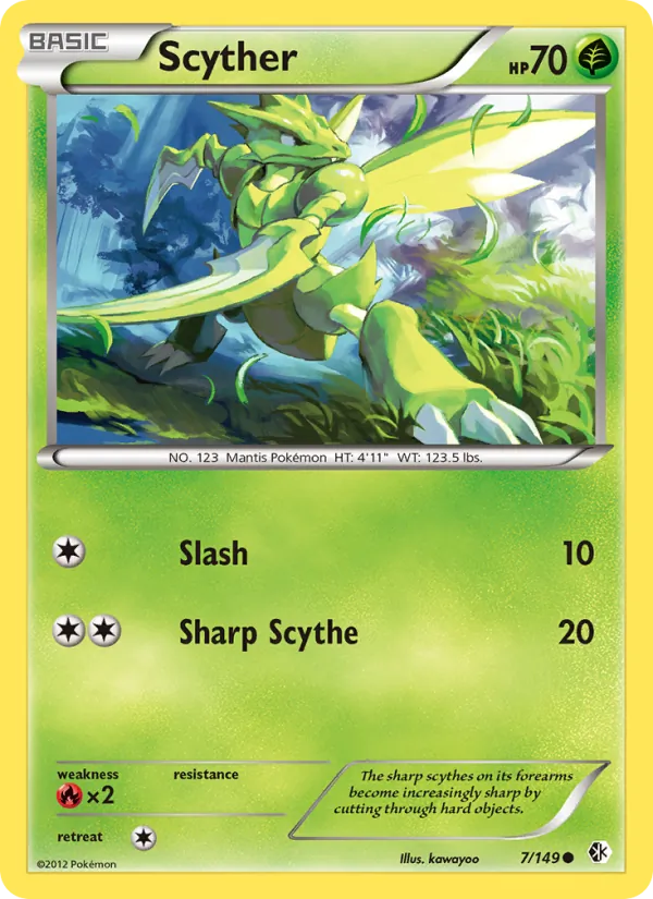 Scyther, Boundaries Crossed Nº 7