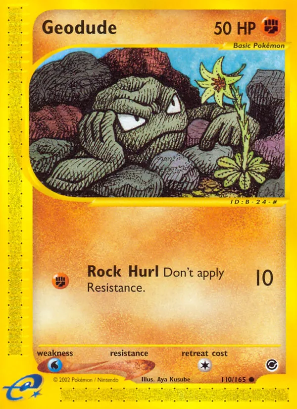 Geodude, Expedition Base Set No. 110