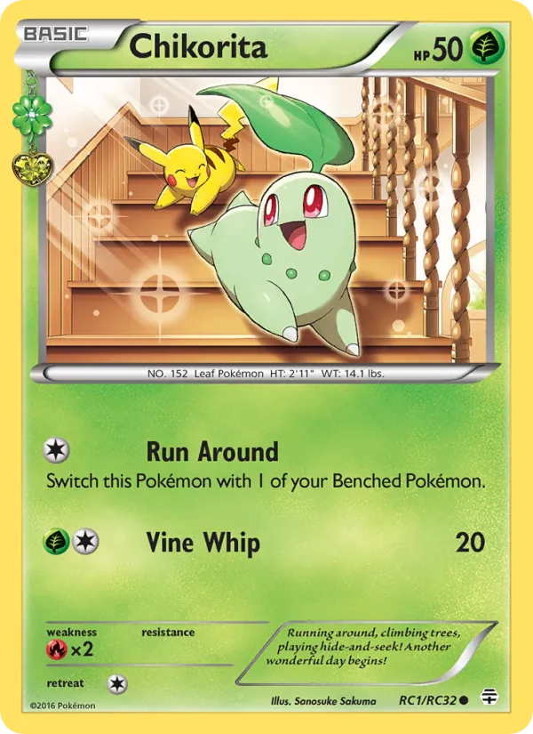 Chikorita, Generations No. RC1