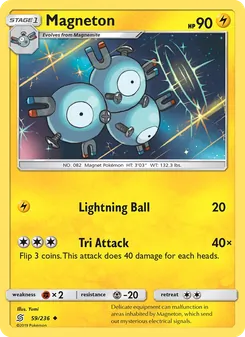 Magneton, Unified Minds No. 59 Normal