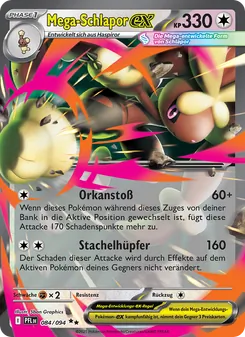 Mega-Schlapor-ex, Fatale Flammen No. 084 Holo