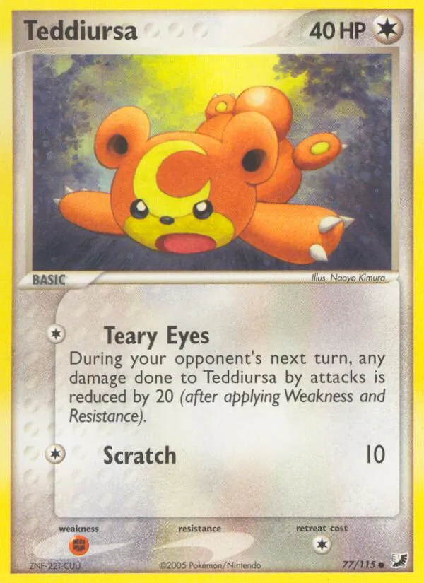 Teddiursa, Unseen Forces No. 77
