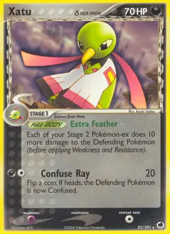 Xatu δ, Dragon Frontiers No. 25 Normal