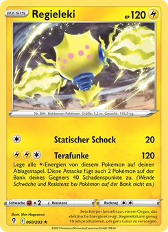 Regieleki, Drachenwandel Nº 60 Holo