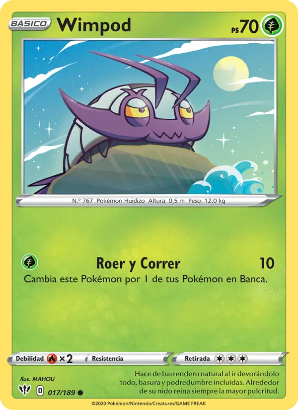 Wimpod, Oscuridad Incandescente Nº 17