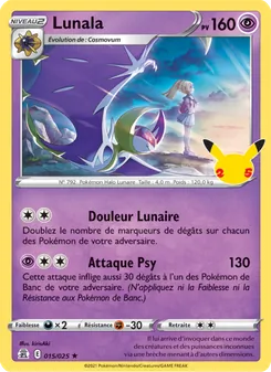 Lunala, Célébrations Nº 15 Holo