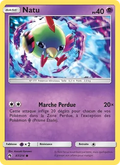 Natu, Tonnerre Perdu Nº 87 Normal