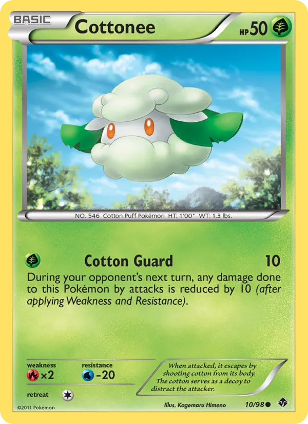 Cottonee, Emerging Powers Nº 10