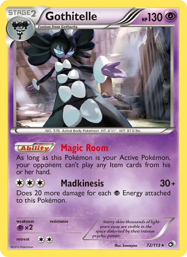 Gothitelle, Legendary Treasures No. 72