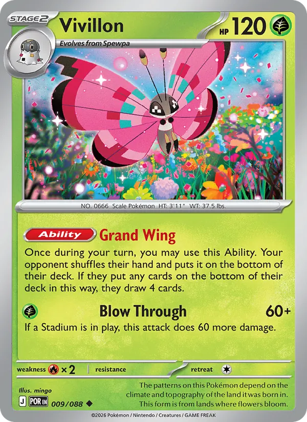 Vivillon, Perfect Order No. 009