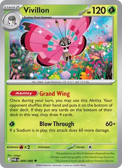 Vivillon, Perfect Order No. 009 Normal