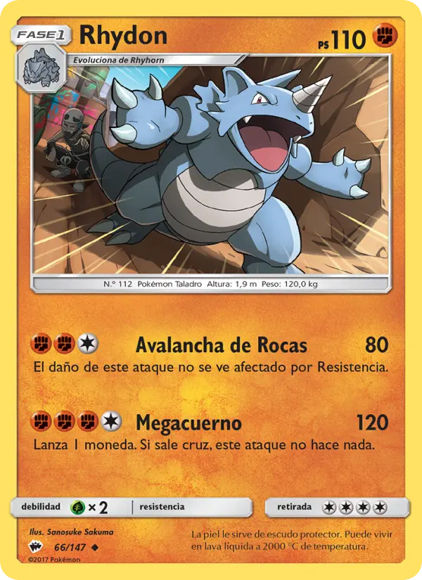 Rhydon, Sombras Ardientes No. 66