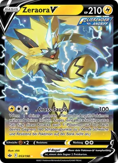 Zeraora V, Schaurige Herrschaft Nº 53 Holo