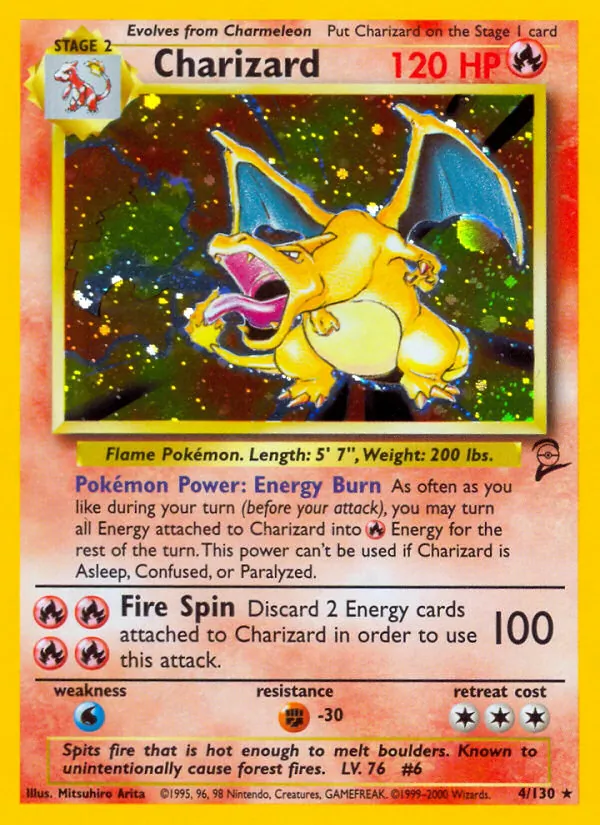 Charizard, Base Set 2 No. 4