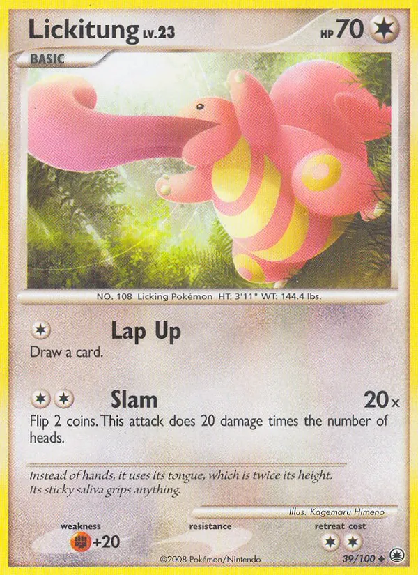 Lickitung, Majestic Dawn No. 39