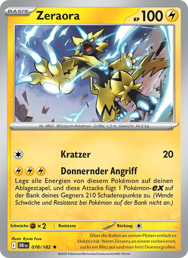 Zeraora, Ewige Rivalen No. 078