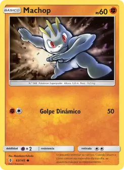 Machop, Albor de Guadianes No. 63 Normal