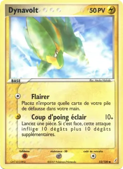 Dynavolt, EX Gardiens de Cristal Nº 52 Normal