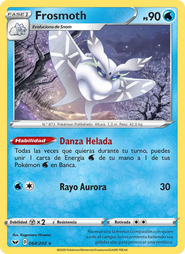 Frosmoth, Espada y Escudo Nº 64