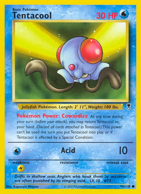 Tentacool, Legendary Collection No. 96