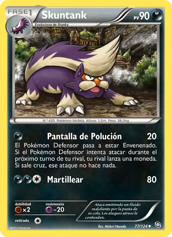 Skuntank, Dragones Majestuosos Nº 77