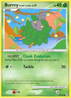 Burmy Plant Cloak, Arceus No. 56 Normal