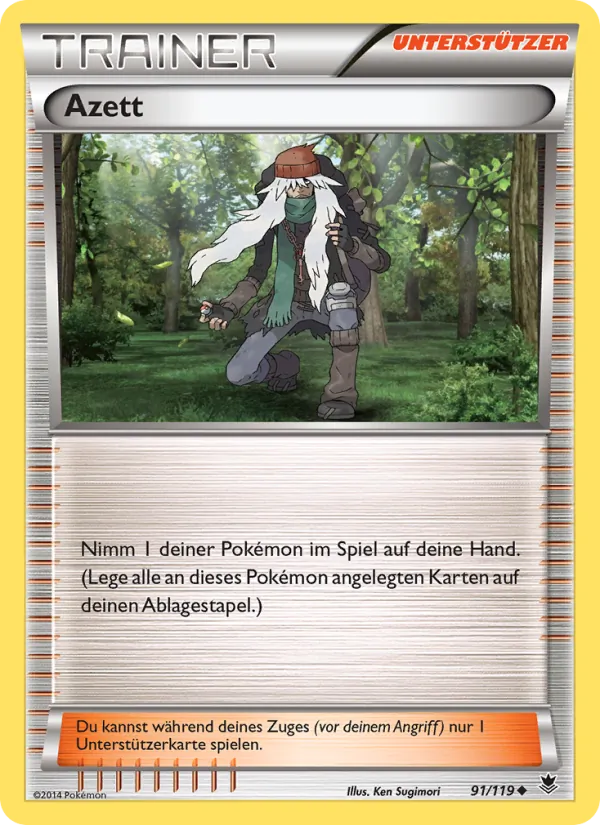 Azett, Phantomkräfte Nº 91