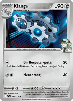 Klang <N>, Ikatan Takdir Nº 099 Normal