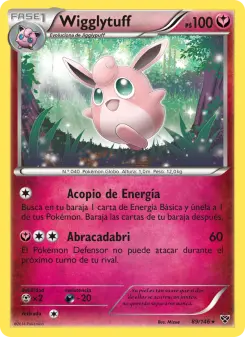 Wigglytuff, XY Nº 89 Normal