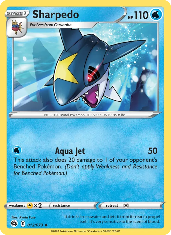 Sharpedo, Champion's Path No. 12