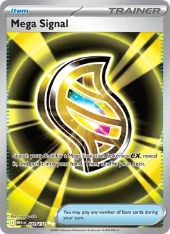 Mega Signal, Mega Evolution Nº 171 Holo