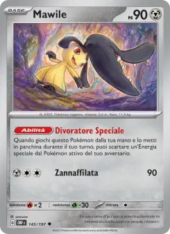 Mawile, Ossidiana Infuocata Nº 143 Normal