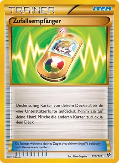 Zufallsempfänger, Plasma-Sturm No. 138 Normal