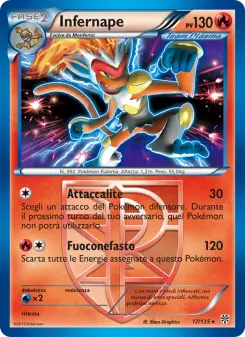 Infernape, Uragano Plasma No. 17 Normal