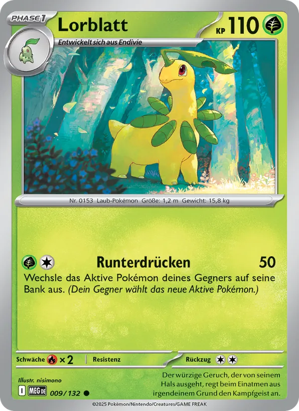 Lorblatt, Mega-Entwicklung No. 009