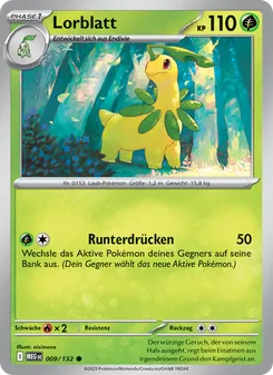Lorblatt, Mega-Entwicklung No. 009 Normal