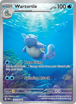 Wartortle, 151 No. 171 Holo