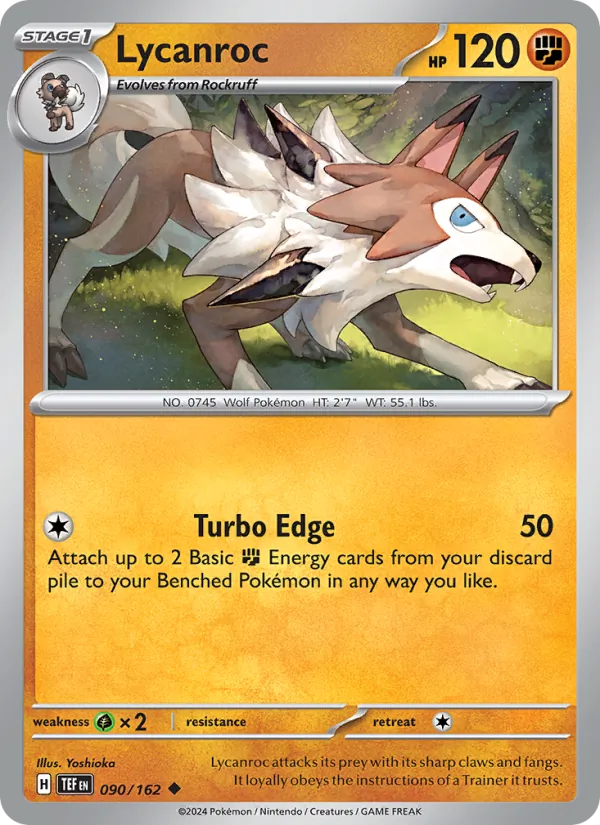 Lycanroc, Temporal Forces Nº 090