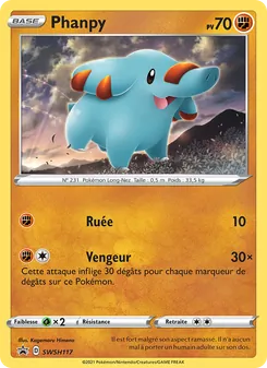 Phanpy, Promo SWSH Nº SWSH117 Holo