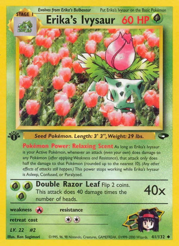 Erika's Ivysaur, Gym Challenge No. 41