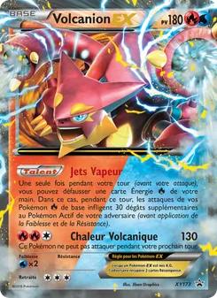 Volcanion-EX, Promo XY No. XY173 Normal