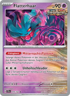 Flatterhaar, Gewalten der Zeit No. 078 Reverse