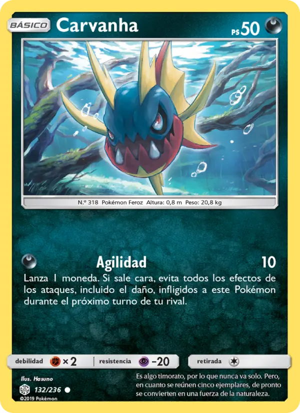 Carvanha, Eclipse Cósmico No. 132