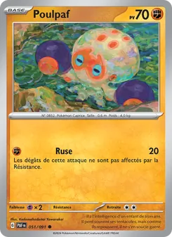 Poulpaf, Destinées de Paldea No. 051 Normal