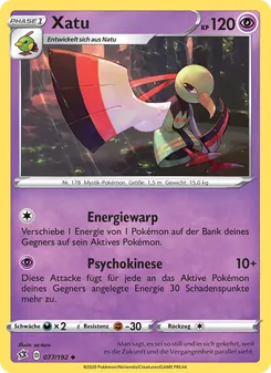 Xatu, Clash der Rebellen No. 77 Normal
