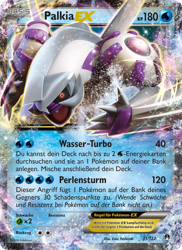 Palkia EX, TURBOfieber Nº 31