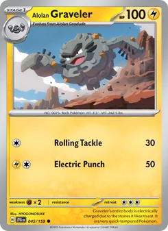 Alolan Graveler, Journey Together No. 045 Normal