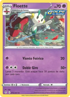 Floette, Cielos Evolutivos Nº 72 Normal