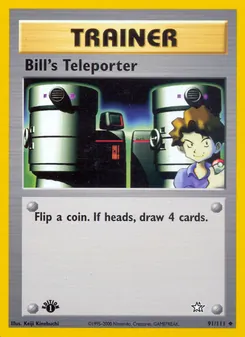 Bill's Teleporter, Neo Genesis Nº 91 Normal