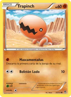 Trapinch, Puños Furiosos No. 53 Normal